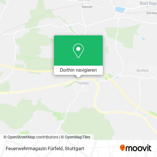 Feuerwehrmagazin Fürfeld Karte
