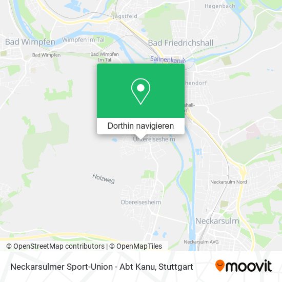 Neckarsulmer Sport-Union - Abt Kanu Karte