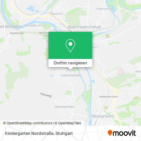 Kindergarten Nordstraße Karte