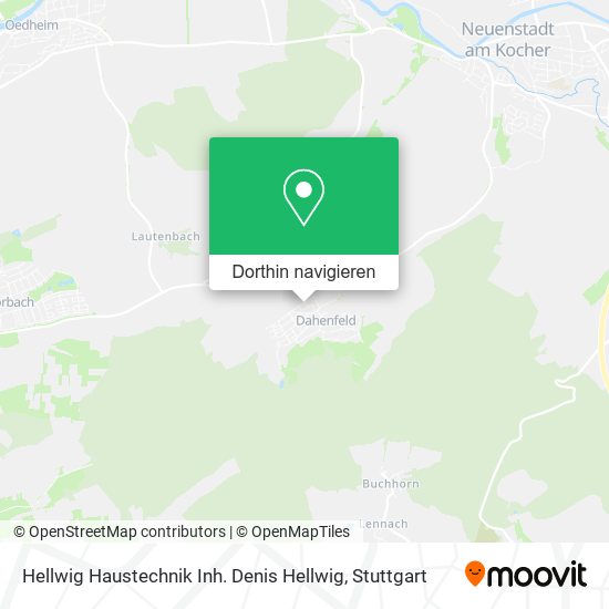 Hellwig Haustechnik Inh. Denis Hellwig Karte
