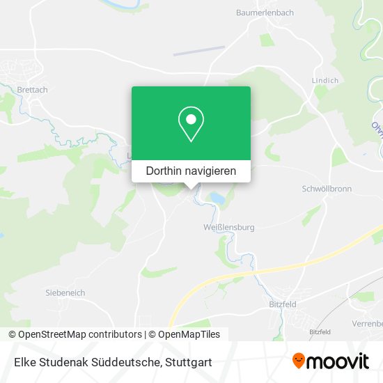 Elke Studenak Süddeutsche Karte