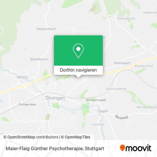 Maier-Flaig Günther Psychotherapie Karte