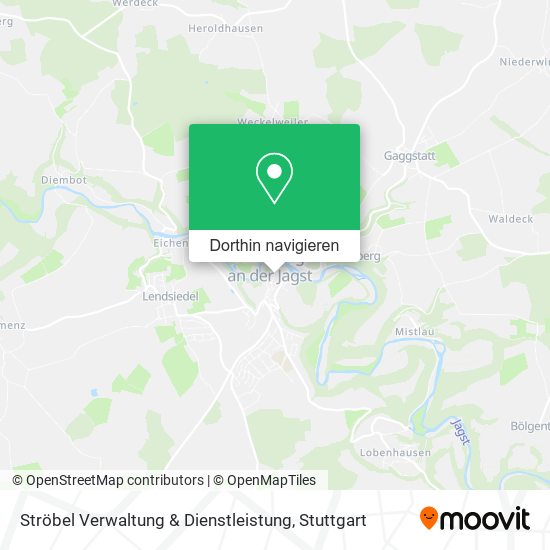 Ströbel Verwaltung & Dienstleistung Karte