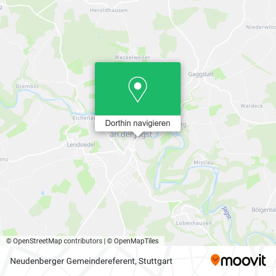 Neudenberger Gemeindereferent Karte