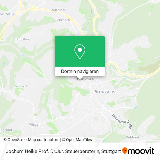 Jochum Heike Prof. Dr.Jur. Steuerberaterin Karte