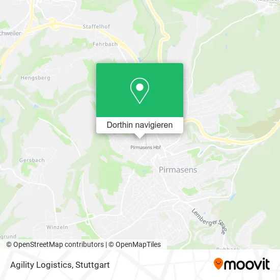 Agility Logistics Karte