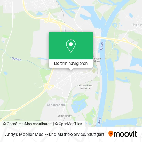 Andy's Mobiler Musik- und Mathe-Service Karte