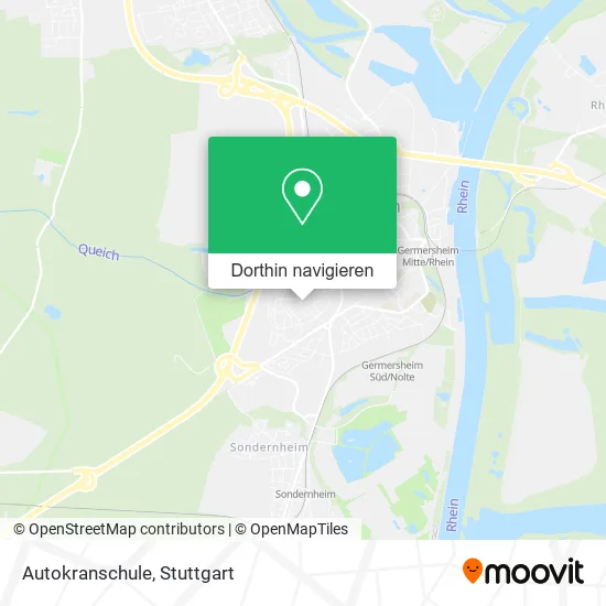 Autokranschule Karte