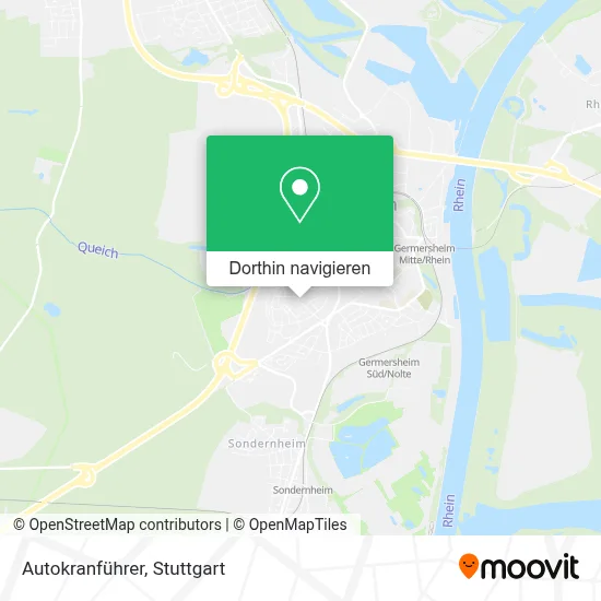 Autokranführer Karte