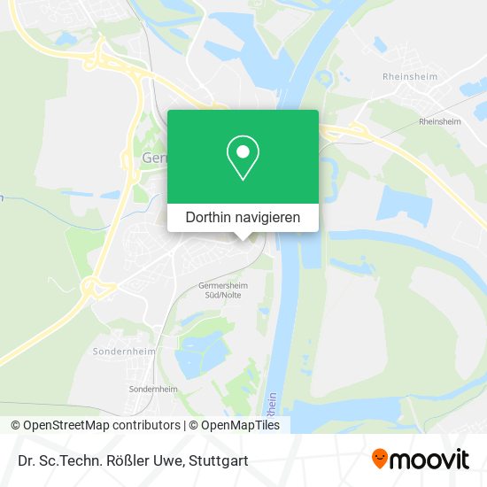 Dr. Sc.Techn. Rößler Uwe Karte