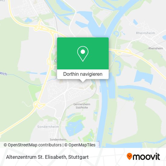 Altenzentrum St. Elisabeth Karte