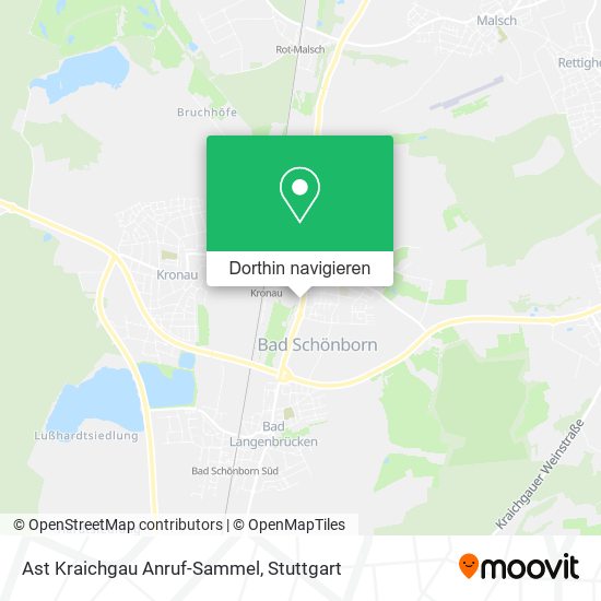 Ast Kraichgau Anruf-Sammel Karte