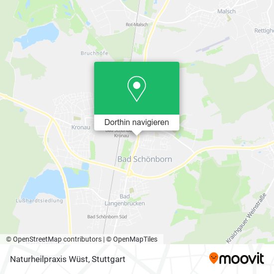 Naturheilpraxis Wüst Karte