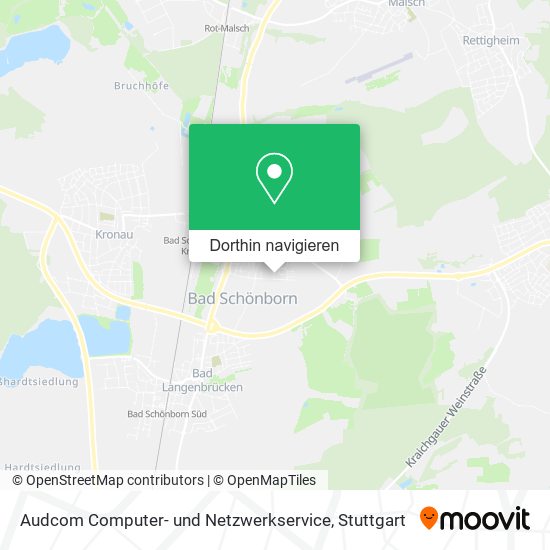 Audcom Computer- und Netzwerkservice Karte