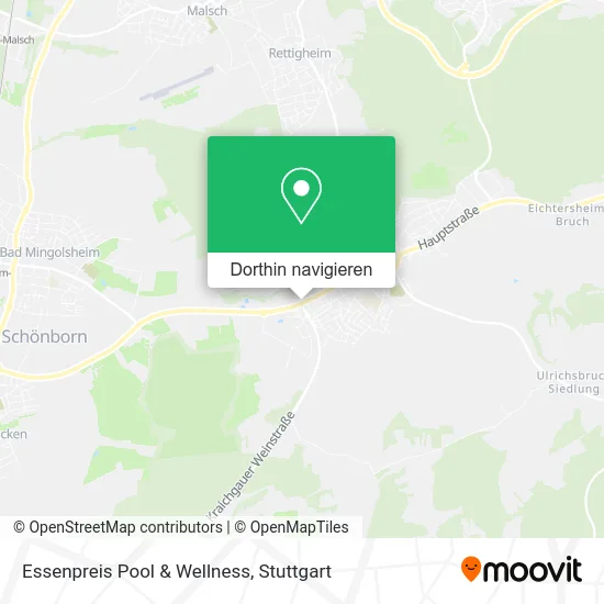 Essenpreis Pool & Wellness Karte