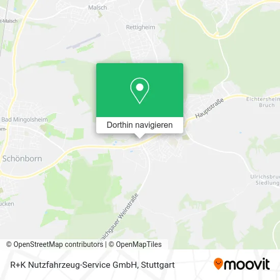 R+K Nutzfahrzeug-Service GmbH Karte