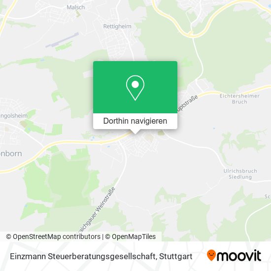 Einzmann Steuerberatungsgesellschaft Karte
