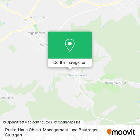 Preko-Haus Objekt-Management- und Bauträger Karte