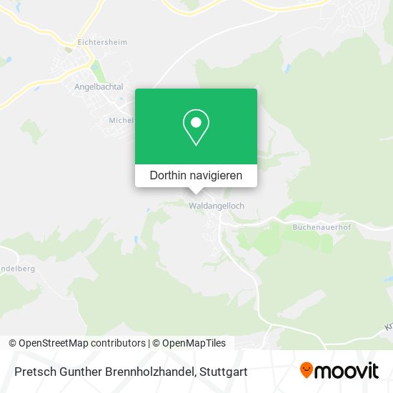 Pretsch Gunther Brennholzhandel Karte