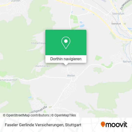 Faseler Gerlinde Versicherungen Karte