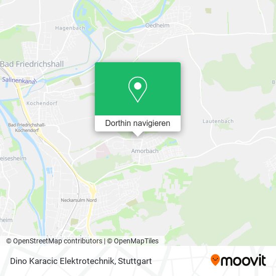 Dino Karacic Elektrotechnik Karte