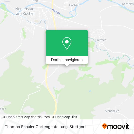 Thomas Schuler Gartengestaltung Karte