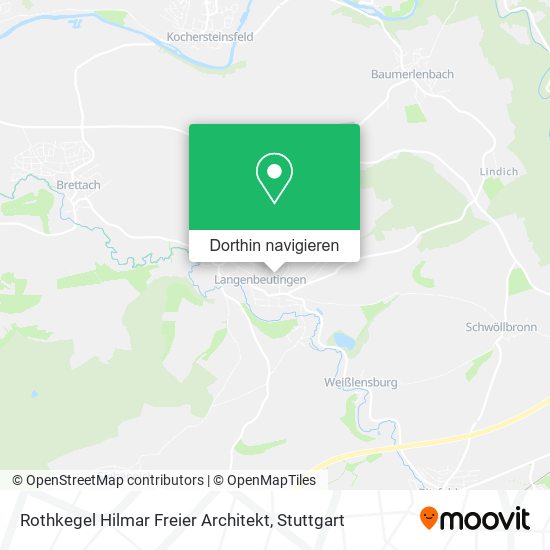 Rothkegel Hilmar Freier Architekt Karte