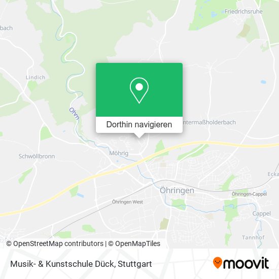 Musik- & Kunstschule Dück Karte