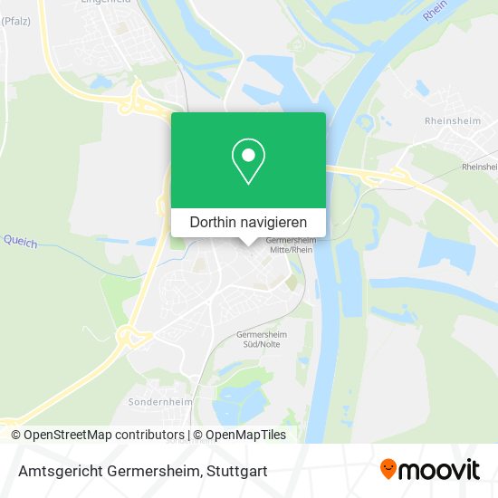 Amtsgericht Germersheim Karte