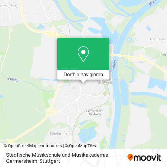 Städtische Musikschule und Musikakademie Germersheim Karte