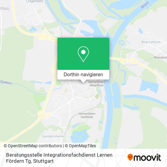 Beratungsstelle Integrationsfachdienst Lernen Fördern Tg Karte