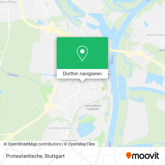 Protestantische Karte