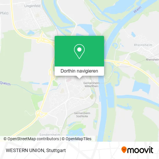 WESTERN UNION Karte