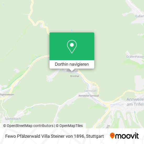 Fewo Pfälzerwald Villa Steiner von 1896 Karte
