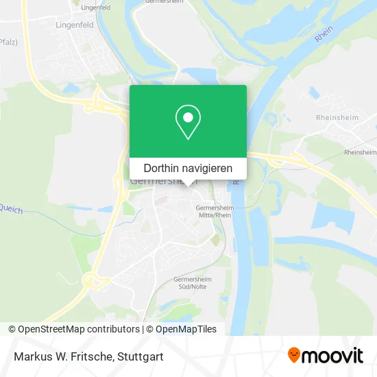 Markus W. Fritsche Karte