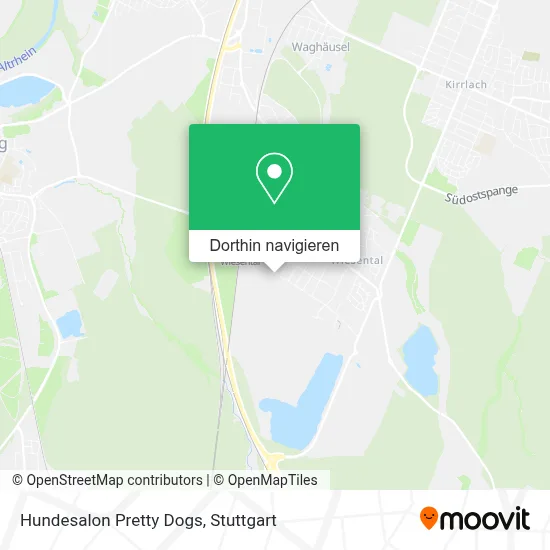 Hundesalon Pretty Dogs Karte