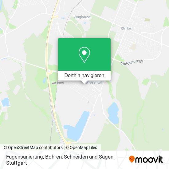 Fugensanierung, Bohren, Schneiden und Sägen Karte