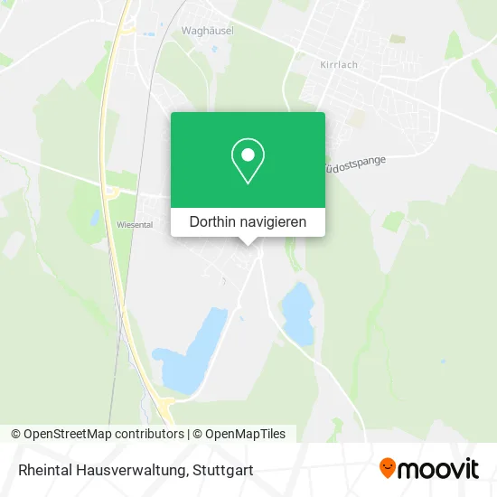 Rheintal Hausverwaltung Karte