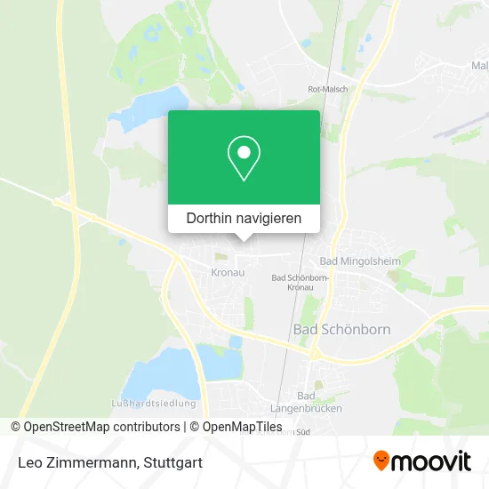 Leo Zimmermann Karte