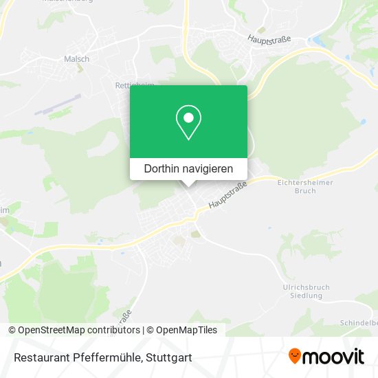 Restaurant Pfeffermühle Karte