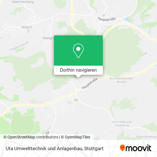Uta Umwelttechnik und Anlagenbau Karte