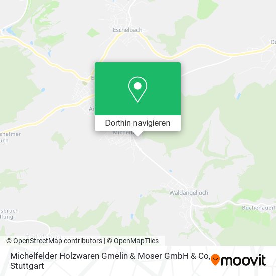 Michelfelder Holzwaren Gmelin & Moser GmbH & Co Karte