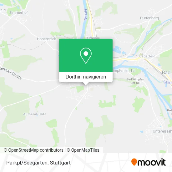 Parkpl/Seegarten Karte