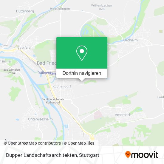 Dupper Landschaftsarchitekten Karte
