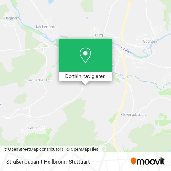 Straßenbauamt Heilbronn Karte