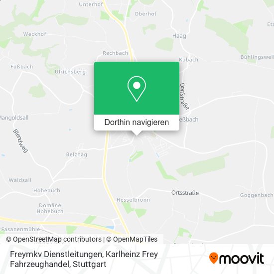 Freymkv Dienstleitungen, Karlheinz Frey Fahrzeughandel Karte