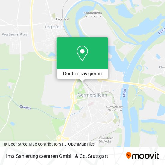 Ima Sanierungszentren GmbH & Co Karte