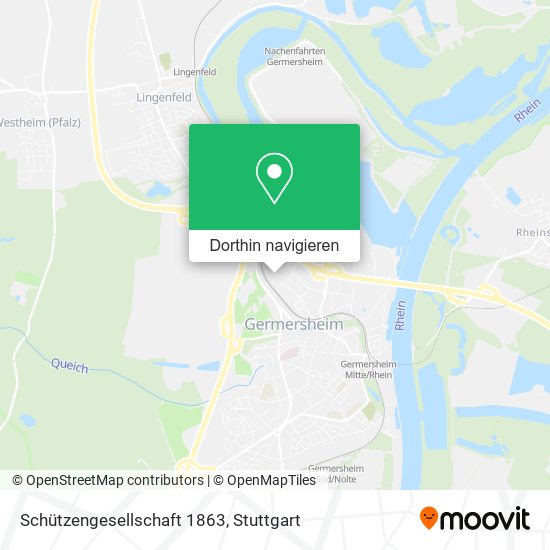Schützengesellschaft 1863 Karte