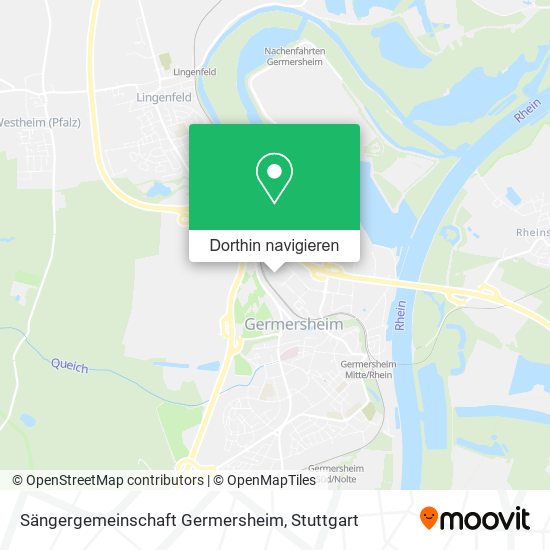 Sängergemeinschaft Germersheim Karte
