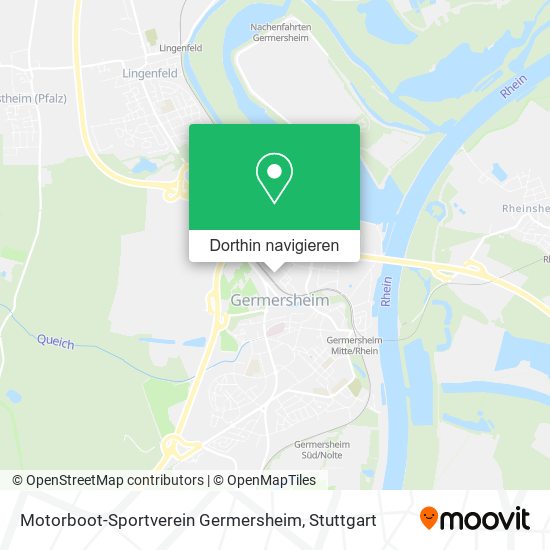 Motorboot-Sportverein Germersheim Karte